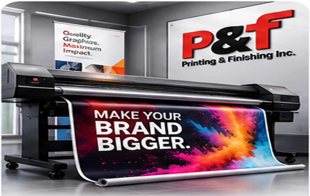 Large format printing and signage